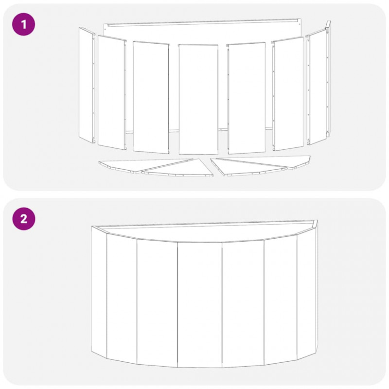 Donica Antracyt 90 x 45 x 50 cm Stal