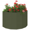 Donica Zielony oliwkowy 90 x 45 x 50 cm Stal