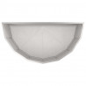 Donica Srebrny 90 x 45 x 50 cm Stal nierdzewna