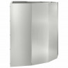 Donica Srebrny 90 x 45 x 50 cm Stal Galwanizowana
