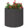 Donica Czarny 60 x 30 x 50 cm Stal