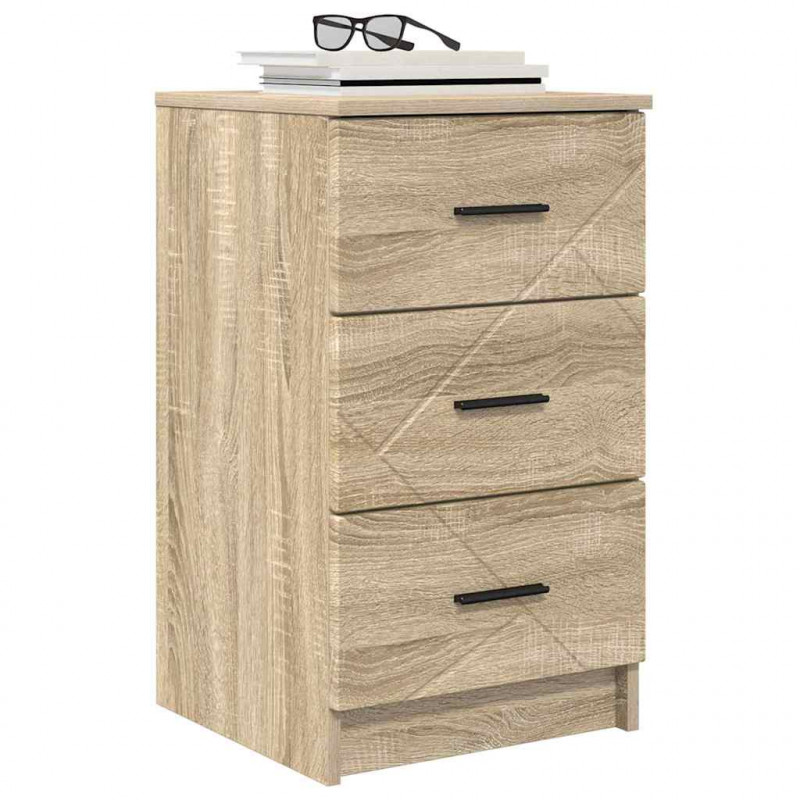 Szafka Nocna dąb sonoma 38 x 38 x 66 cm Materiał drewnopochodny