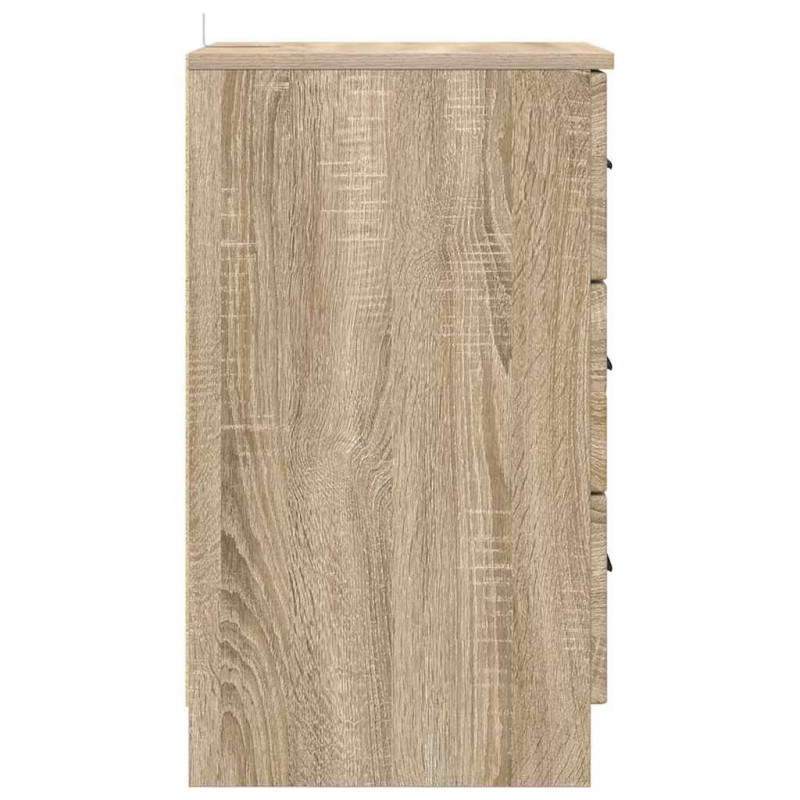 Szafka Nocna dąb sonoma 38 x 38 x 66 cm Materiał drewnopochodny