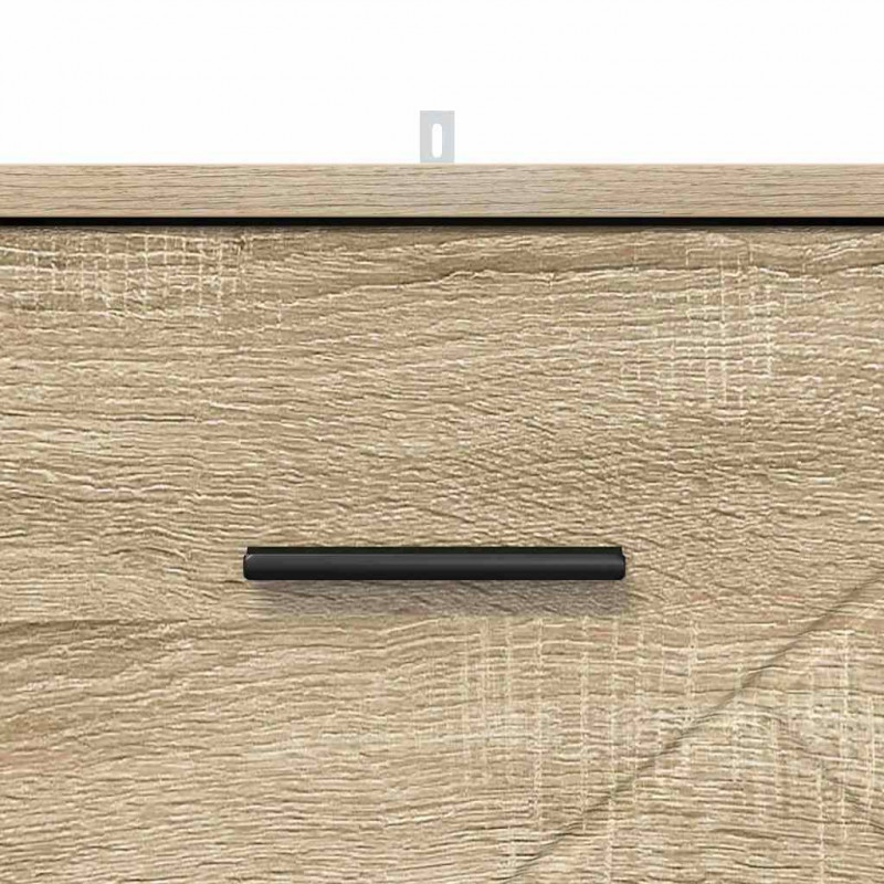 Szafka Nocna dąb sonoma 38 x 38 x 66 cm Materiał drewnopochodny