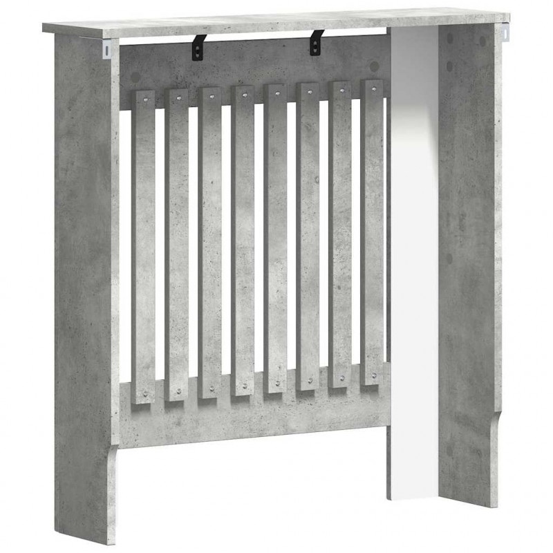 Pokrywa Grzejnika Betonowy szary 78 x 19 x 81,5 cm