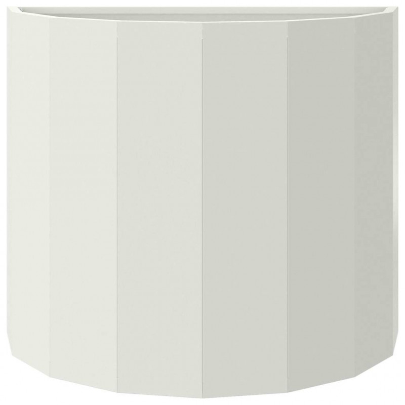 Donica Biały 60 x 30 x 50 cm Stal