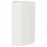 Donica Biały 60 x 30 x 50 cm Stal