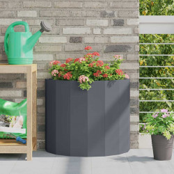 Donica Antracyt 60 x 30 x 50 cm Stal