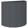 Donica Antracyt 60 x 30 x 50 cm Stal