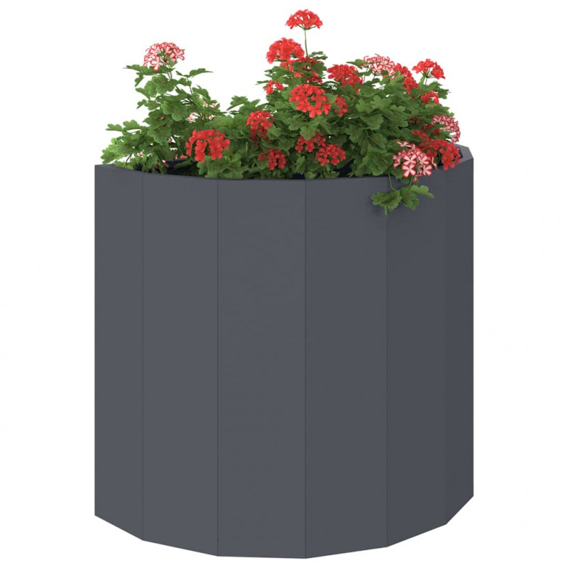 Donica Antracyt 60 x 30 x 50 cm Stal