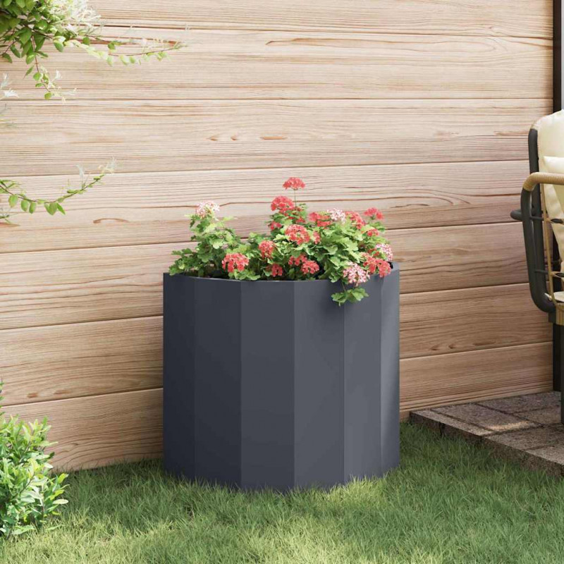 Donica Antracyt 60 x 30 x 50 cm Stal