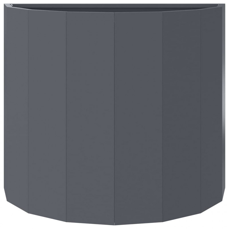 Donica Antracyt 60 x 30 x 50 cm Stal