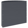 Donica Antracyt 60 x 30 x 50 cm Stal