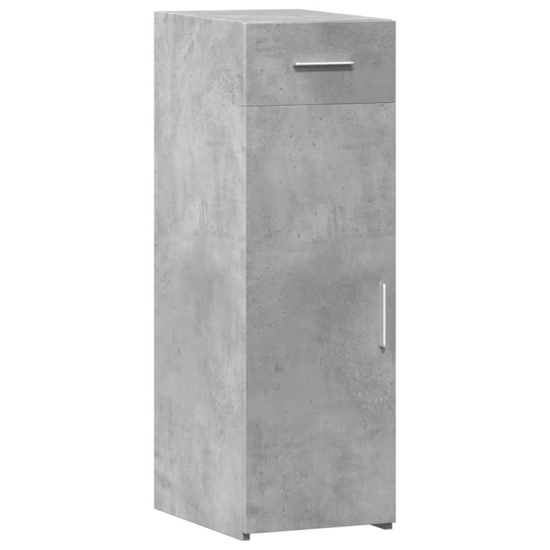 Szafka, szarość betonu, 30x42,5x93 cm, materiał drewnopochodny