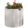 Donica Srebrny 60 x 30 x 50 cm Stal nierdzewna