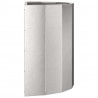 Donica Srebrny 60 x 30 x 50 cm Stal nierdzewna