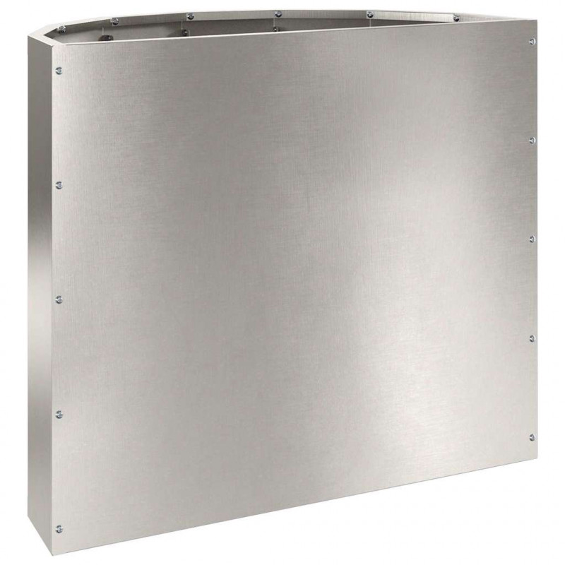 Donica Srebrny 60 x 30 x 50 cm Stal nierdzewna