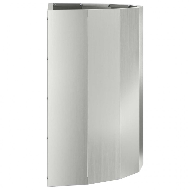 Donica Srebrny 60 x 30 x 50 cm Stal Galwanizowana