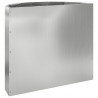 Donica Srebrny 60 x 30 x 50 cm Stal Galwanizowana