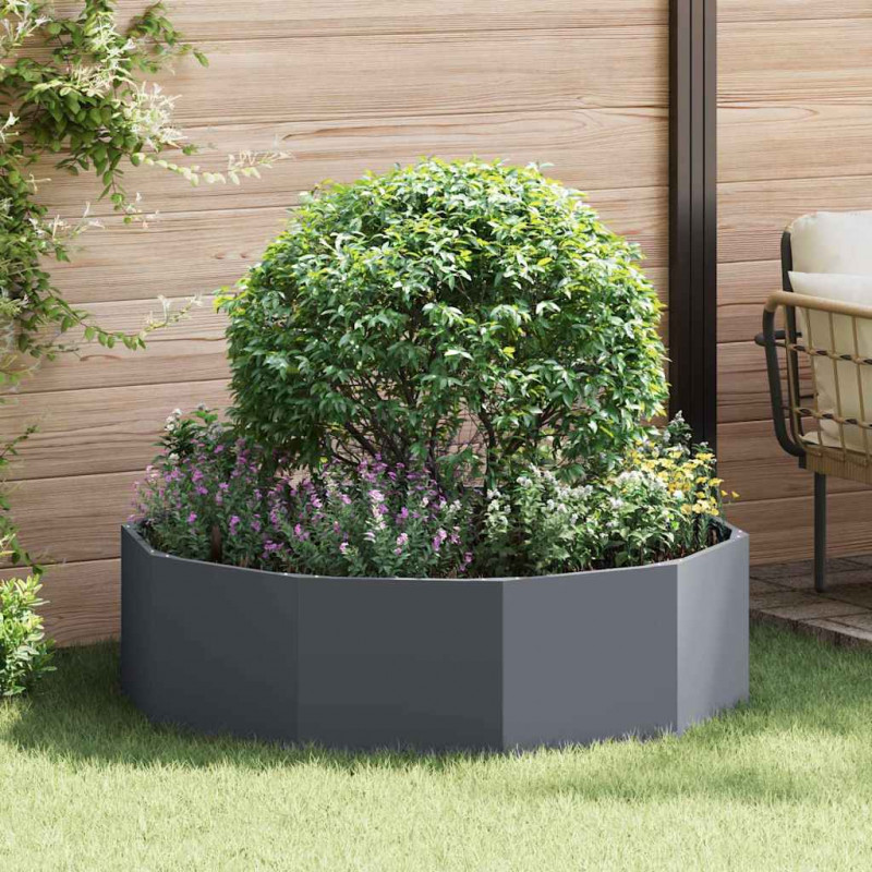 Donica Antracyt 120 x 120 x 35 cm Stal