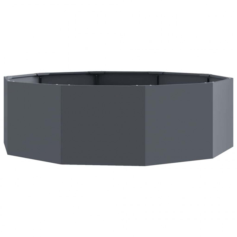 Donica Antracyt 120 x 120 x 35 cm Stal
