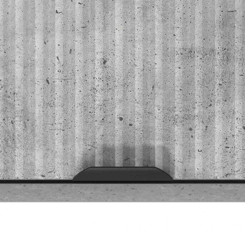 Szafka Łazienkowa z drzwiami Betonowy szary 39 x 23,5 x 65 cm