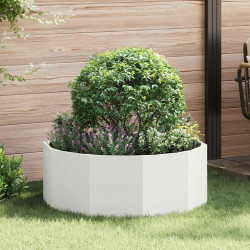 Donica Biały 90 x 90 x 35 cm Stal