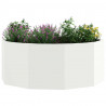 Donica Biały 90 x 90 x 35 cm Stal