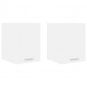 Szafka wisząca z przechowywaniem 2 pcs Biały 30 x 31 x 40 cm