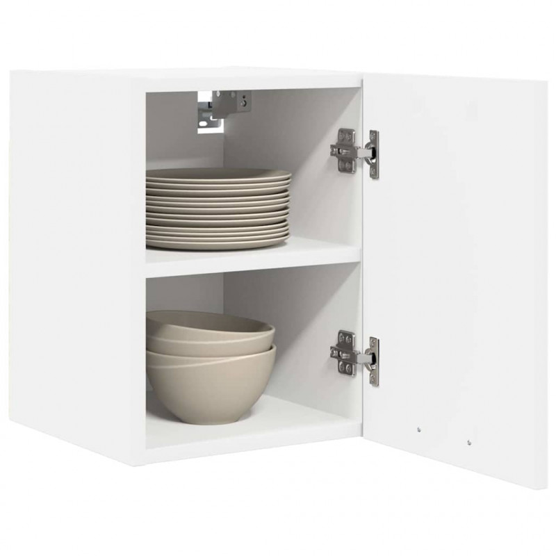 Szafka wisząca z przechowywaniem 2 pcs Biały 30 x 31 x 40 cm