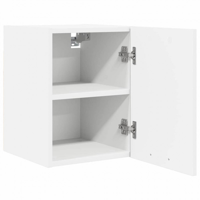 Szafka wisząca z przechowywaniem 2 pcs Biały 30 x 31 x 40 cm