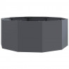 Donica Antracyt 90 x 90 x 35 cm Stal