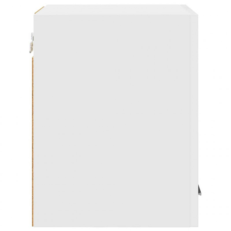 Szafka wisząca z przechowywaniem 2 pcs Biały 30 x 31 x 40 cm