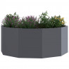 Donica Antracyt 90 x 90 x 35 cm Stal