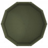 Donica Zielony oliwkowy 90 x 90 x 35 cm Stal