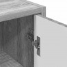Szafka Łazienkowa z drzwiami Szary Sonoma 39 x 23,5 x 65 cm