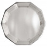 Donica Srebrny 90 x 90 x 35 cm Stal nierdzewna