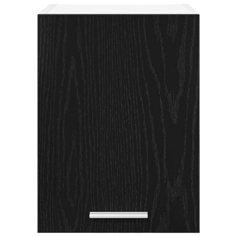 Szafka wisząca 2 pcs Czarny Dąb i Biały 30 x 31 x 40 cm