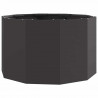 Donica Czarny 60 x 60 x 35 cm Stal
