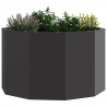 Donica Czarny 60 x 60 x 35 cm Stal