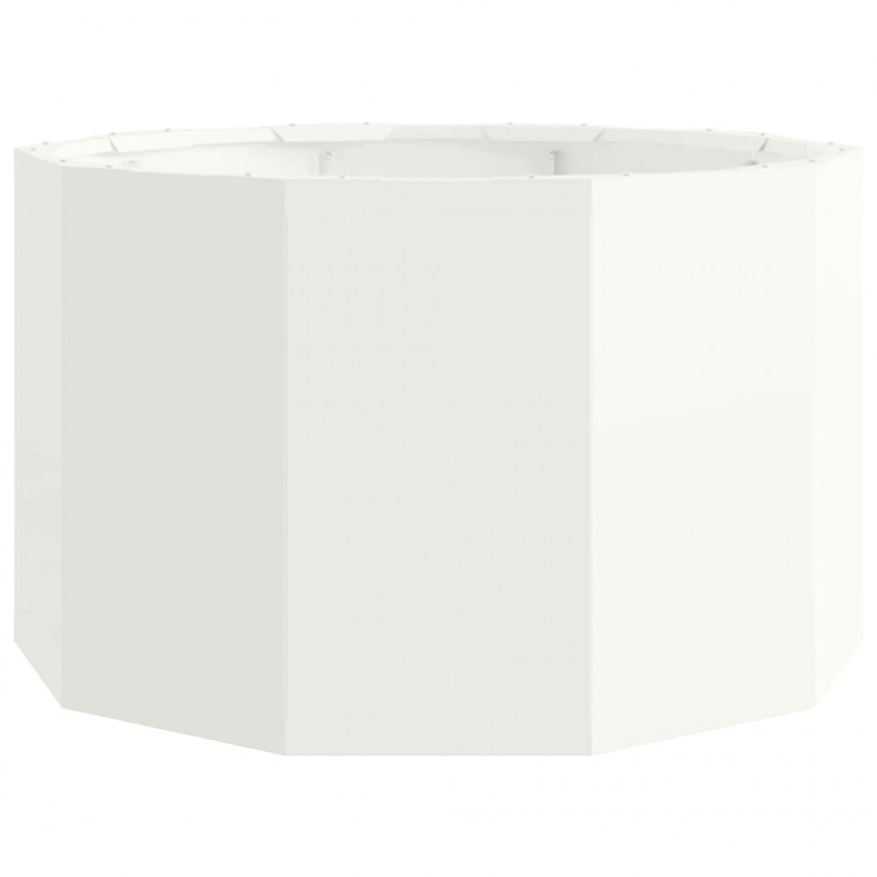 Donica Biały 60 x 60 x 35 cm Stal