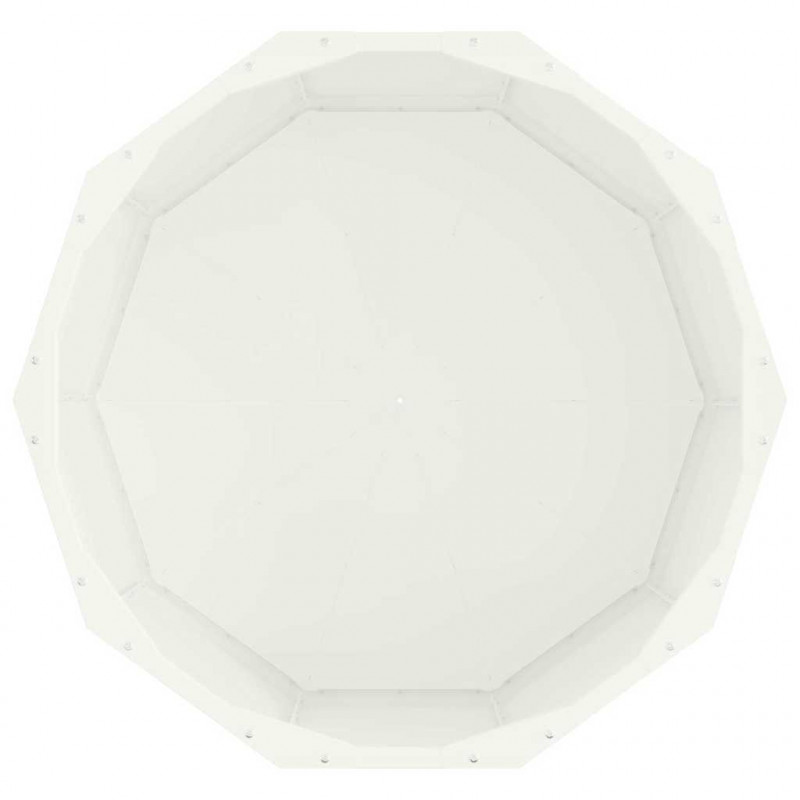 Donica Biały 60 x 60 x 35 cm Stal