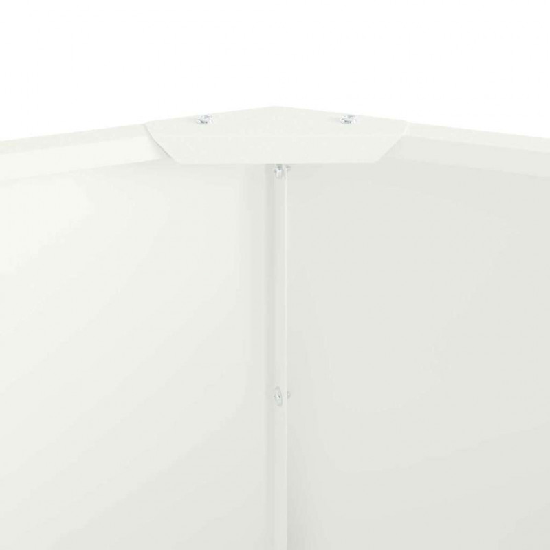 Donica Biały 60 x 60 x 35 cm Stal