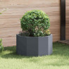 Donica Antracyt 60 x 60 x 35 cm Stal
