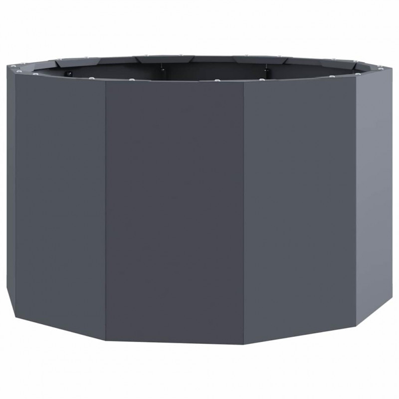 Donica Antracyt 60 x 60 x 35 cm Stal