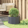 Donica Antracyt 60 x 60 x 35 cm Stal