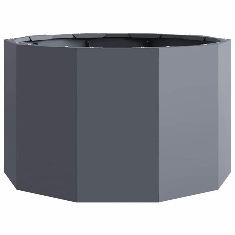 Donica Antracyt 60 x 60 x 35 cm Stal