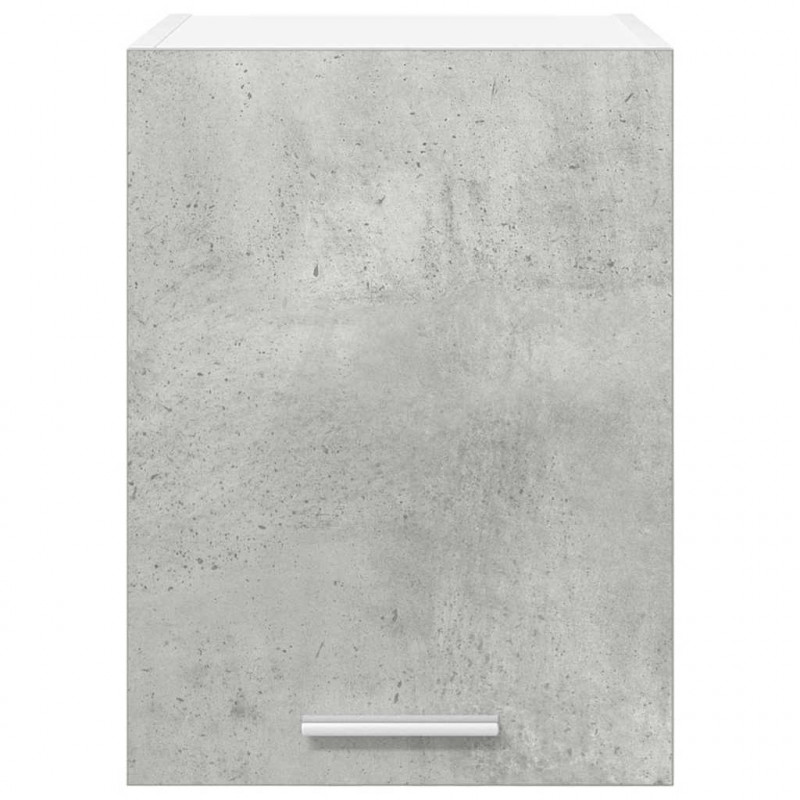 Szafka wisząca 2 pcs Betonowa szarość i biel 30 x 31 x 40 cm