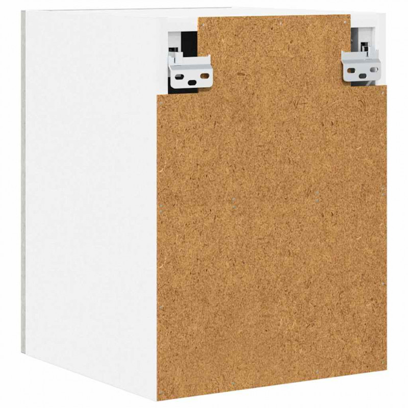 Szafka wisząca 2 pcs Betonowa szarość i biel 30 x 31 x 40 cm