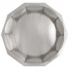 Donica Srebrny 60 x 60 x 35 cm Stal nierdzewna